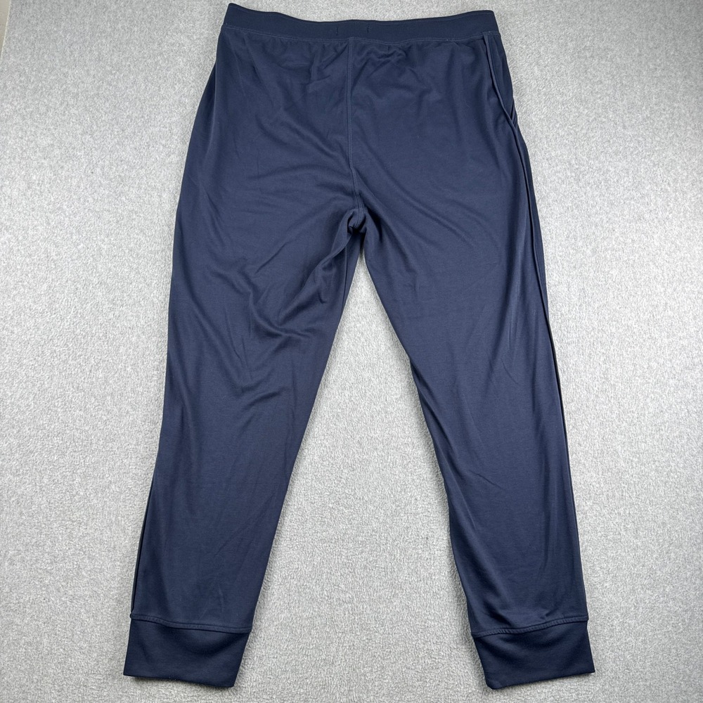 Tommy Bahama Joggers Mens Large Navy Blue Stretch Lounge Pants - Picture 2 of 9